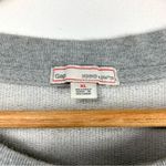 Gap Red & Black Plaid Logo Gray Crewneck Sweatshirt Photo 5