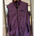 Guides Choice Alaskan Gear Women’s Fleece Vest Purple Full Zip Outdoor Warm Size M Photo 0