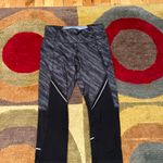 C9 Champion C9 by Champion Athletic Workout Crop Capri Leggings Black Grey Pattern Small Photo 0