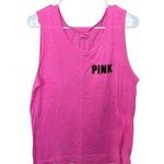 Victoria's Secret PINK Victoria’s Secret Palm Tree Graphic Muscle Tank Photo 0