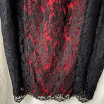 City Chic  Strapless Black and Red Dress Photo 4