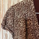 Urban Outfitters  UO Brown / Burgundy and White Floral Romper Photo 4