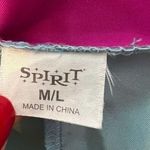 Spirit  women's adult blue retro one piece jumpsuit bright 90's color Med / large Photo 3