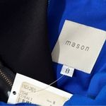 Mason Women’s Size 8 Cobalt Blue Bustier Fitted Top Midi Dress Photo 5