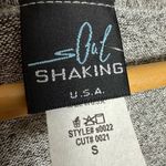 Soul Shaking CLEARANCE! Gray Boutique Wrap Crop Sweater Size S NWT Photo 4