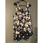 Lane Bryant  Floral Scoop Neck Sleeveless Top Size 26 NWOT Photo 1