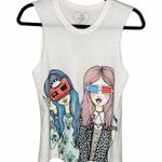 VHTF: Valfre ☻ Vision Girls Weed 3D Muscle Tee ☻ Hand Drawn Graphics ☻︎ Small Photo 8