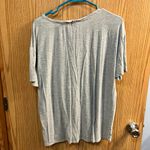 Maurice's Blue & White Paisley Print Bell Sleeve Mini Dress Boho Women's Size Large Photo 3