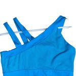Lija Strappy Tennis Golf Athletic Tank Top‎ Bright Blue Size Small Photo 3