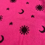No Boundaries Pink and Black Sun and Moon Sweater Photo 3