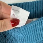 Free People  Beach Get Away Fauxchet Flare Pants Teal Blue Size XL EUC Photo 7