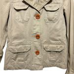 Old Navy Y2k  Womens Utility Button Jacket S Khaki Grunge Streetwear Indie Sleaze Photo 2