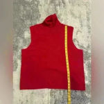 Christopher & Banks Women’s Red Christopher & Bank Sweater Photo 5