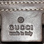 Gucci Authentic Coated Canvas Handbag Photo 4