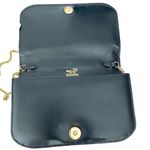 Vintage Crocodile Black Small Purse with Gold Tone Chain Singapore Photo 5