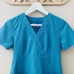 Grey's Anatomy Scrub Top Blue/Green Sz XS Photo 1