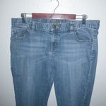 Lands End 38x31 16 Plain Pocket Straight Leg Jeans Plus Blue Photo 4