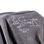 City Streets Vintage Y2K  Black Pocket Tee – Juniors M, Distressed Photo 5