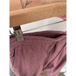 Athleta  Women's Farallon Joggers Dusty Pink Size Small Drawstring Cotton‎ Blend Photo 7