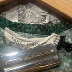 Fame and Partners EUC Green Long Sleeve Blouse w/ Tie Size 4 Photo 10