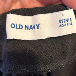 Old Navy  Stevie High Rise Black Ponte Knit‎ Wide Leg Cropped Pull-On Pants 2X Photo 4