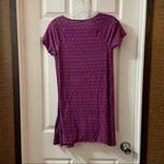 Old Navy  Purple Print Short Sleeve Shift Dress XS Photo 7