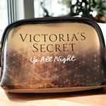 Victoria's Secret VICTORIA’S SECRETS-UP ALL NIGHT MAKEUP BAG Zip top closure, bag measures 8x6 inches  Photo 1