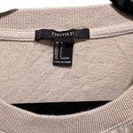 Forever 21  tan nude oversized Long Sleeve size large Photo 1
