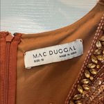 Mac Duggal NWT  5538 Embellished V Neck Butterfly Sleeve Column Gown Size 10 Photo 8