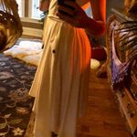 Cute Office Dress Tan Photo 2