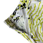 Bernard Zins Paris Aude Women's Pants 10 Made in France 100% Cotton Summer Chic Green Photo 3