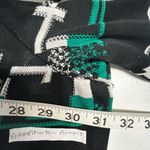 Ming Wang  Black and Green Knit Cardigan Photo 8