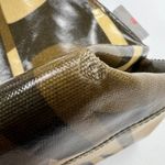 Orla Kiely Classic Zip Shoulder Bag Multi Stem Print Coated Canvas Browns/Tan Brown Photo 10