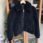 J.Crew  Teddy Bomber Jacket Photo 1