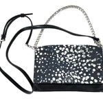 Kate Spade Cameron Soiree Dot Black/Navy Leather Convertible Crossbody Bag Photo 2
