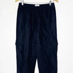 Babaton  Aritzia Black Cargo Taper Ankle Pants Size 4 Photo 6