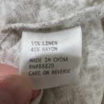 Anne Carson Plus‎ Size  Women Linen Blend Sleeveless Blouse - sz 2X Photo 3