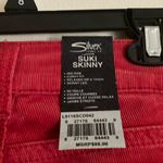 Silver Jeans Red (Suki Skinny) corduroy Photo 2
