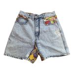 Vintage Get Used by Elie Denim Zip Up Rare Unique Shorts Skort | Vintage 10 Blue Photo 1