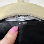 Playboy VTG Black Wool Blend Pea Coat XL Photo 1