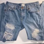 Ffilm Demin Ripped Jeans Blue Size undefined Photo 2