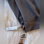 MonoB Dark Gray Bra Top and Camouflage Joggers Photo 5