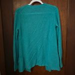 360 Cashmere  Teal Open Front Cashmere Cardigan Sweater Size S Photo 5