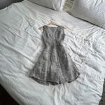 Donna Mizani stassi linen neutral tan gray v neck sleeveless romper S Photo 8