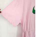 Nike Pink Swoosh Drawstring Waist Dress Women’s Size: Medium Photo 5