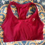 Gymshark 245 Razer Back Burgundy Sports Bra Small Photo 1