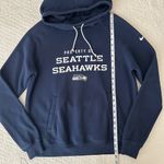 NFL Nike Seattle Seahawks Women's Funnel Neck Hoodie Sweatshirt Large Photo 3
