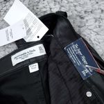 Abercrombie & Fitch Abercrombie 20 Short 35 Curve Love Super Skinny Ankle High Rise Coated Black Photo 7