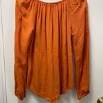 Karen Kane  pumpkin spice blouse. Perfect for the upcoming season. Size XS Photo 2