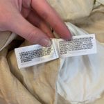 ZARA ‎ Linen Beige Buttoned Blazer Womens Size M Business Preppy Photo 7